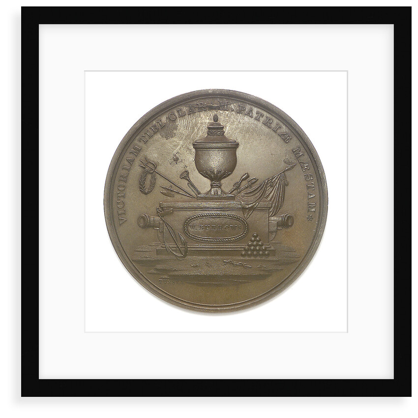 Medal commemorating the action between USS 'Enterprise' and HMS 'Boxer', 1813; obverse by Moritz Furst