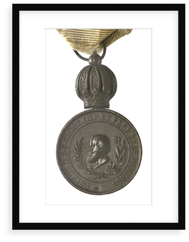 Medal commemorating the Battle of Riachuelo, 1865; obverse by unknown