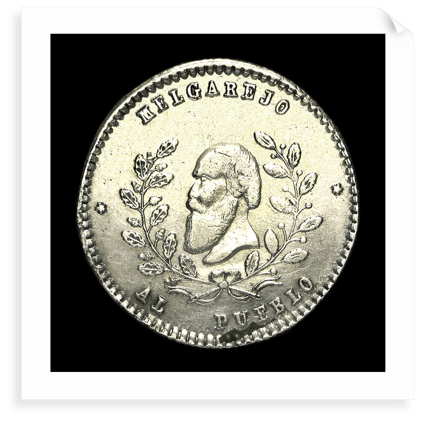 Medal commemorating the navigation of the Amazon, 1865; obverse by unknown