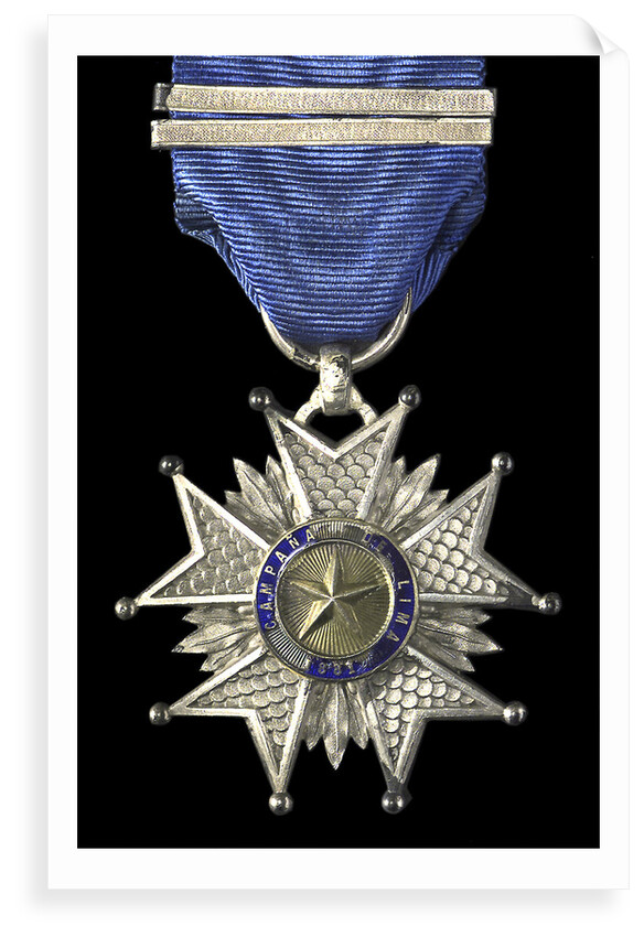Medal commemorating the Lima campaign, 1881; obverse by unknown