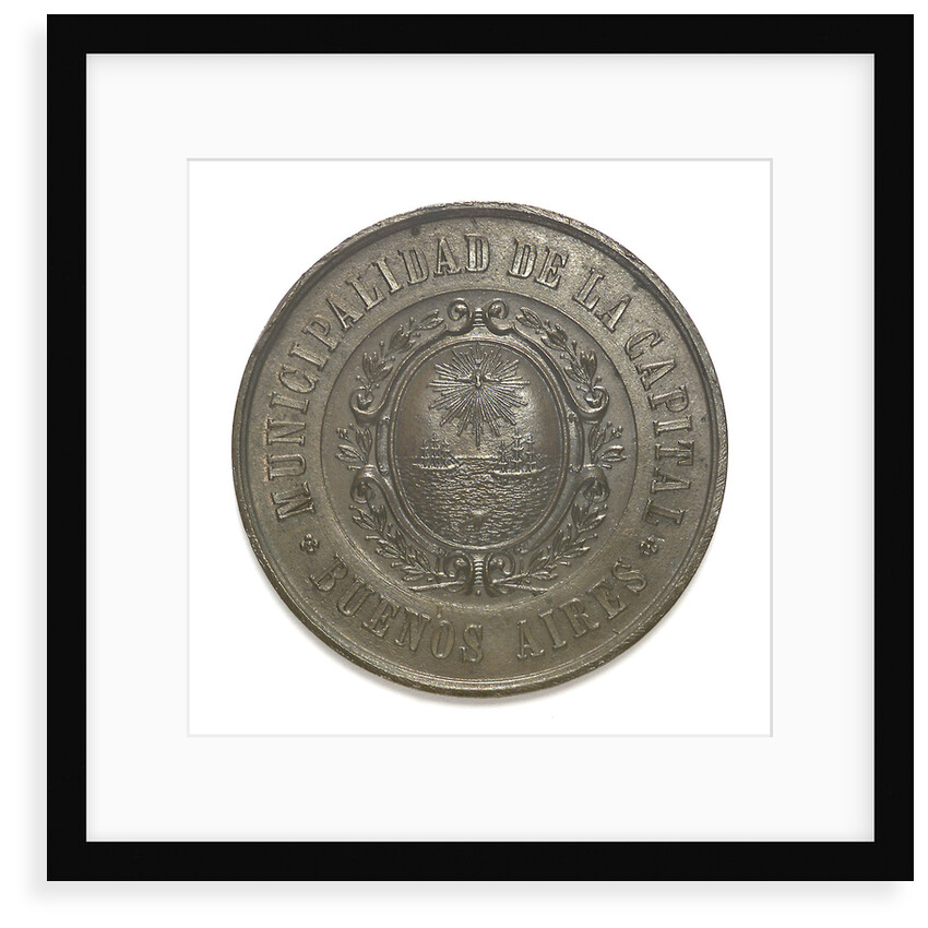 Medal commemorating Christopher Columbus (1451-1506) and the discovery of America, 1492; obverse by unknown