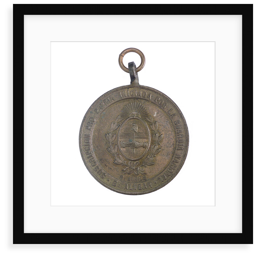 Patriotic subscription for a ship for the navy; obverse by B. Orzali & Co.