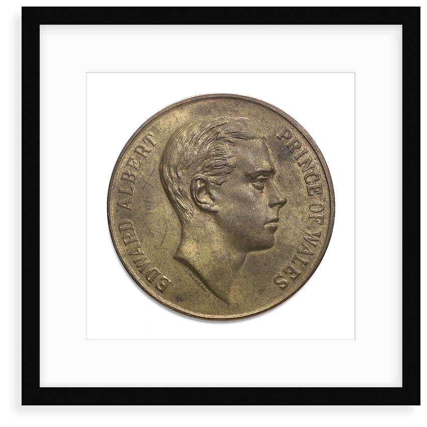 Medal commemorating the visit of  the Prince of Wales to Argentina, 1925; obverse by J.M. Lubary