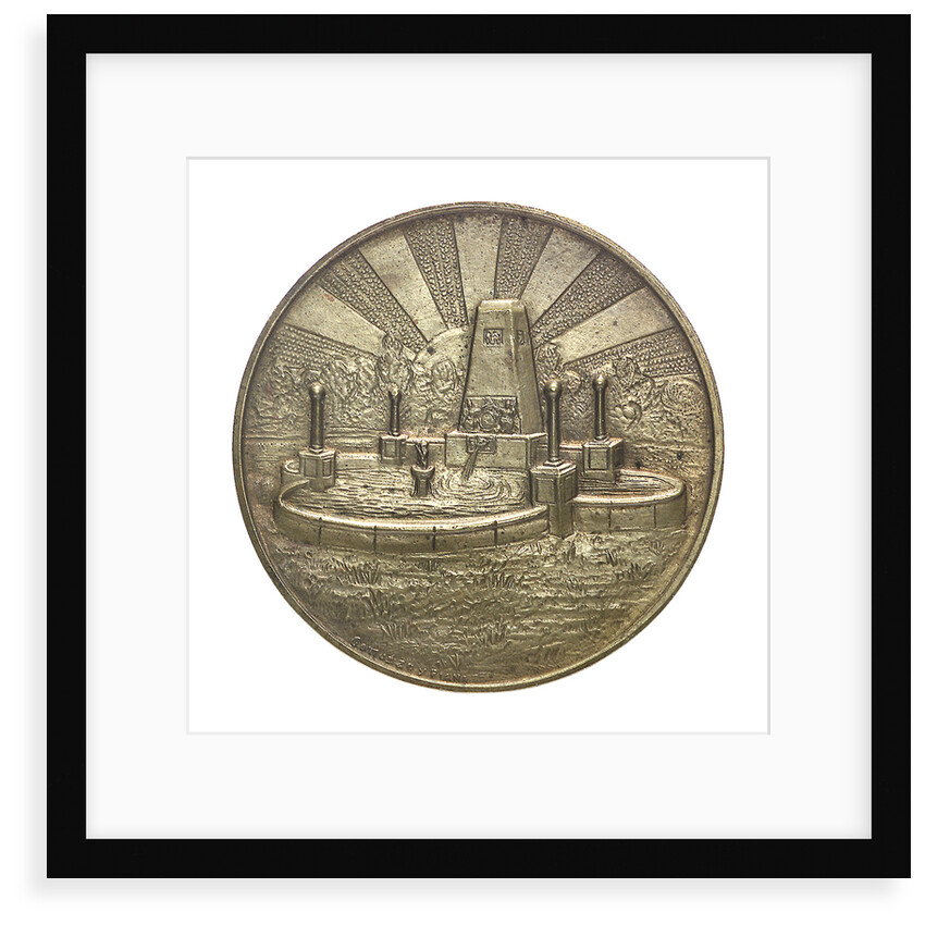 Medal commemorating the Bahia Blanca centenary, 1928; obverse by unknown
