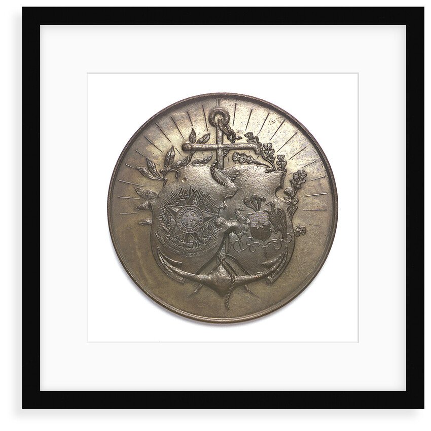 Medal commemorating the visit of the Chilean fleet to Rio de Janeiro, 1897; obverse by unknown