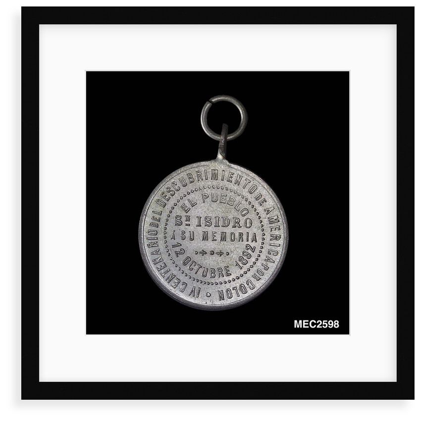 Token commemorating the 400th anniversary of the discovery of America, 1892 by Unknown