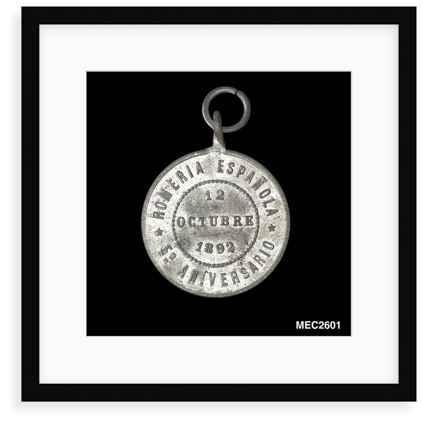 Token commemorating the 400th anniversary of the discovery of America, 1892 by unknown