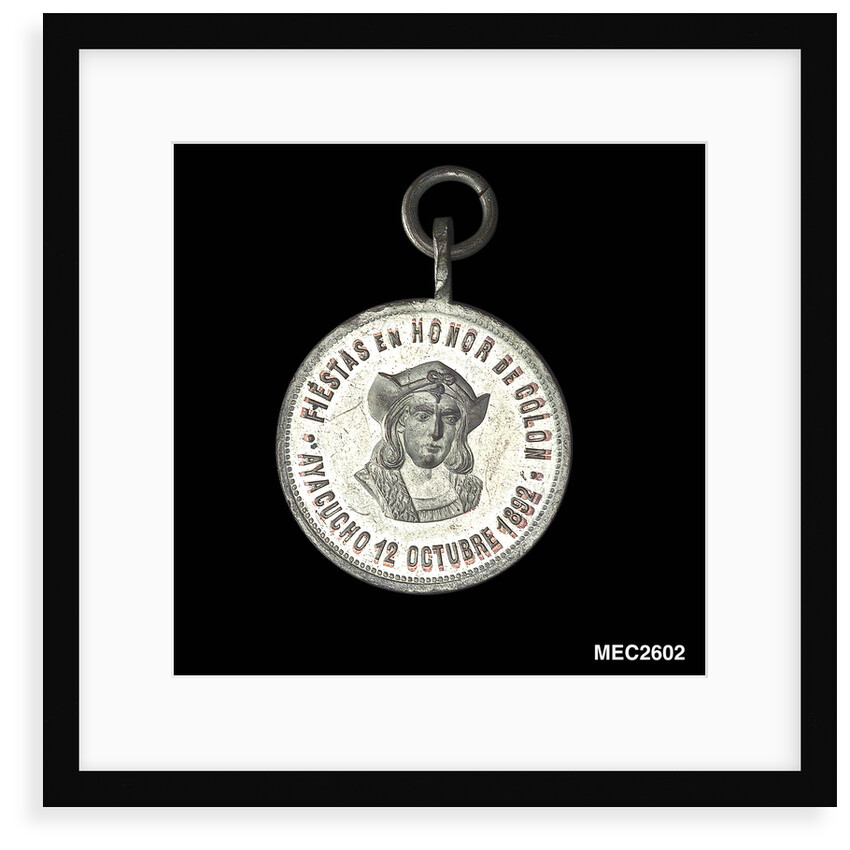 Token commemorating the 400th anniversary of the discovery of America, 1892 by Unknown