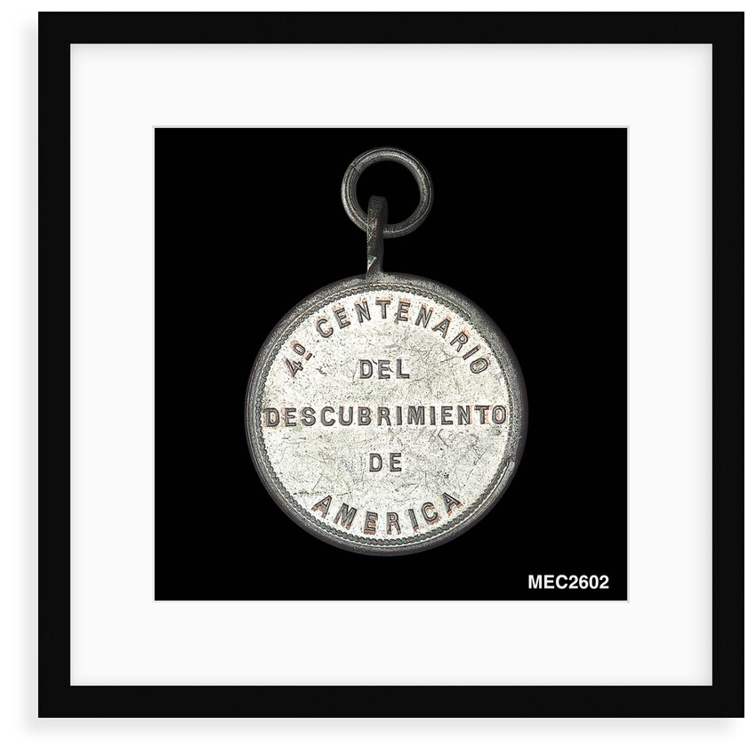 Token commemorating the 400th anniversary of the discovery of America, 1892 by unknown