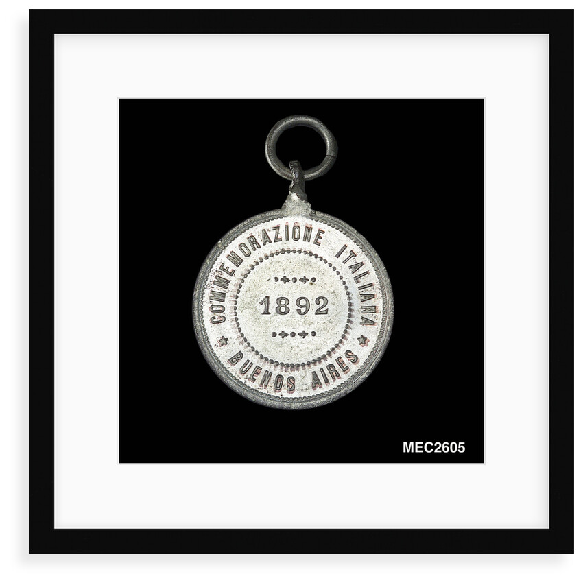 Token commemorating the 400th anniversary of the discovery of America, 1892 by unknown