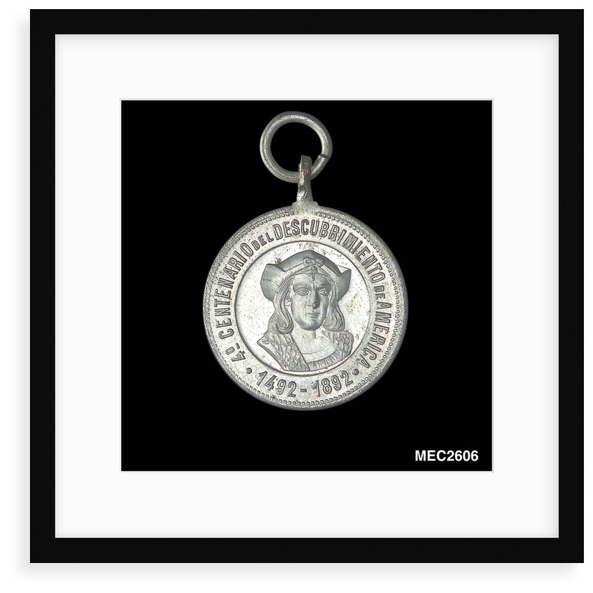 Token commemorating the 400th anniversary of the discovery of America, 1892 by Unknown