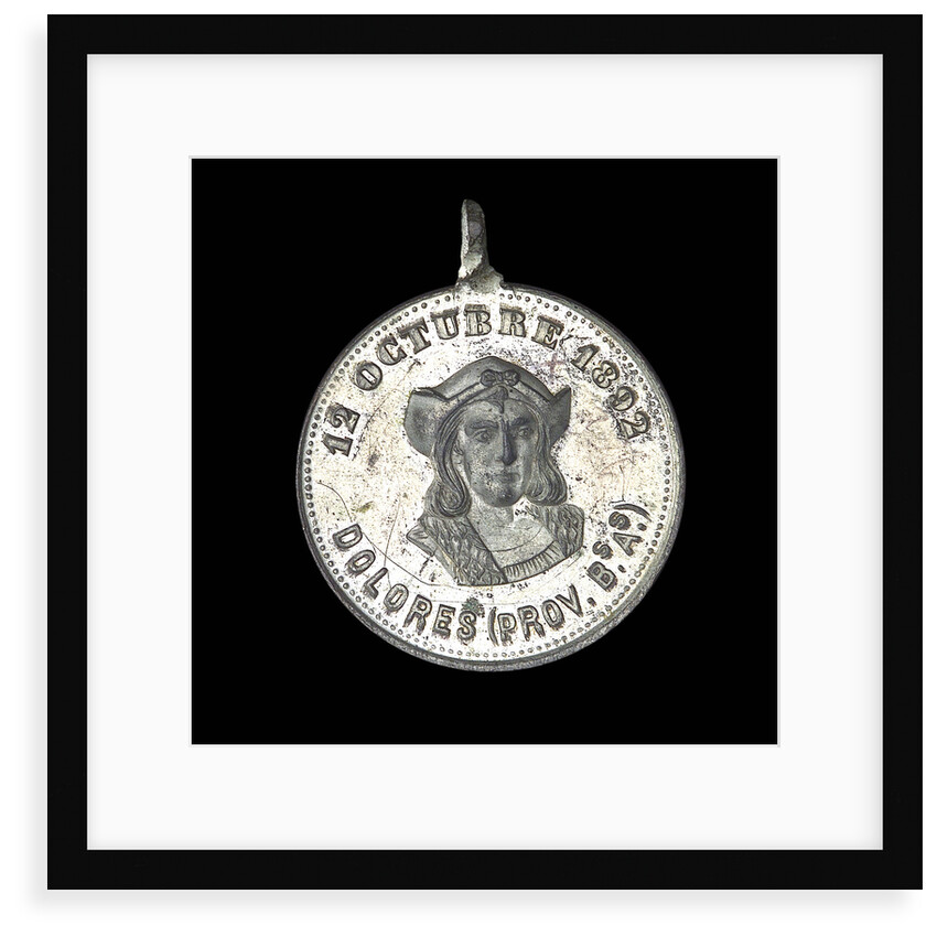Token commemorating the 400th anniversary of the discovery of America, 1892 by unknown