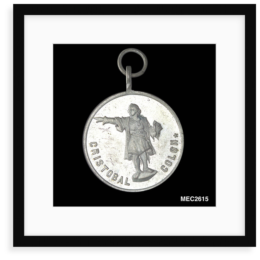 Token commemorating the 400th anniversary of the discovery of America, 1892 by unknown