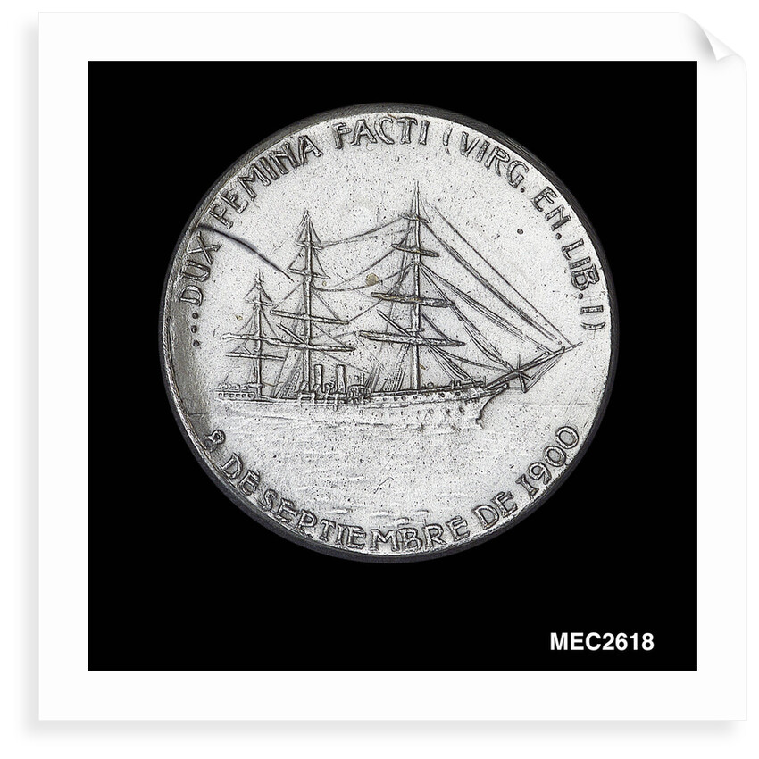 Medal commemorating hoisting the flag on SS 'Belgrano', 'Pueyrredon' and 'Sarmiento' by unknown