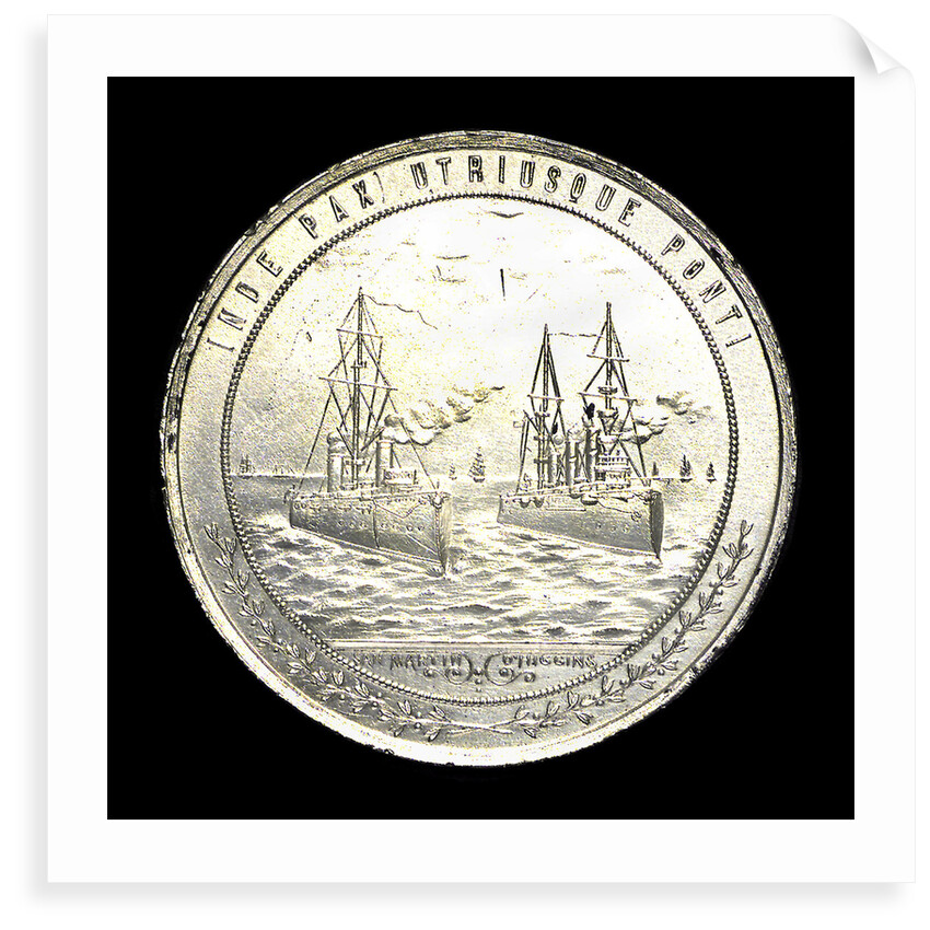 Medal commemorating peace between Chile and Argentina, 1911; obverse by Unknown