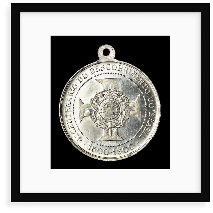 Medal commemorating the discovery of Brazil and Admiral Cabral; reverse by Unknown