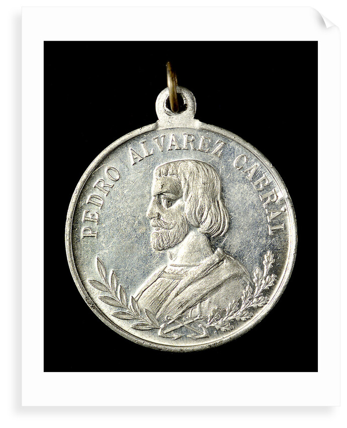 Medal commemorating the discovery of Brazil and Admiral Cabral; obverse by unknown