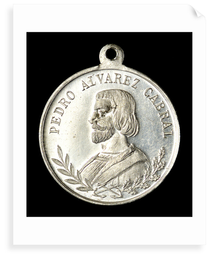 Medal commemorating the discovery of Brazil and Admiral Cabral; obverse by unknown