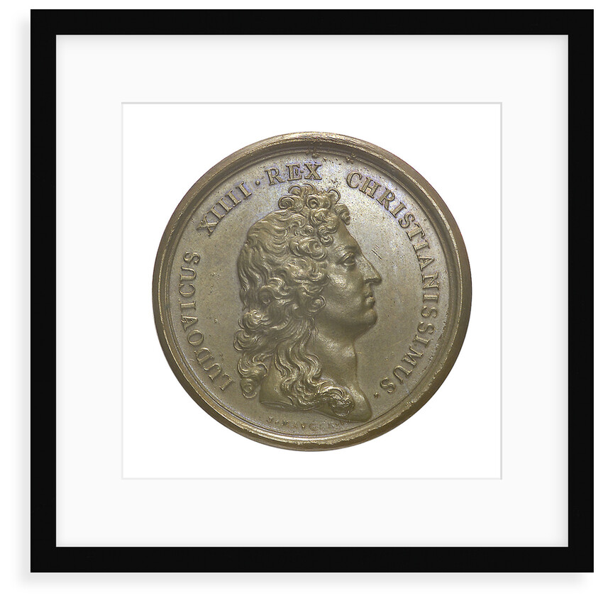 Medal commemorating Louis XIV and the Paris Observatory; obverse by J. Mauger