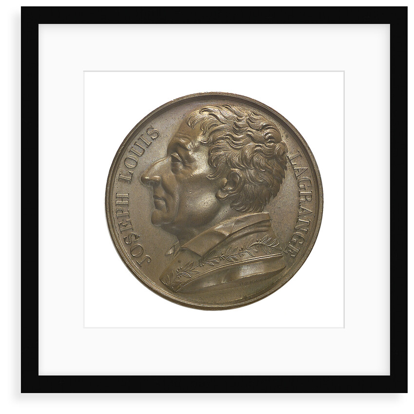 Commemorative medal depicting Joseph Louis La Grange (1735-1813); obverse by Donadio