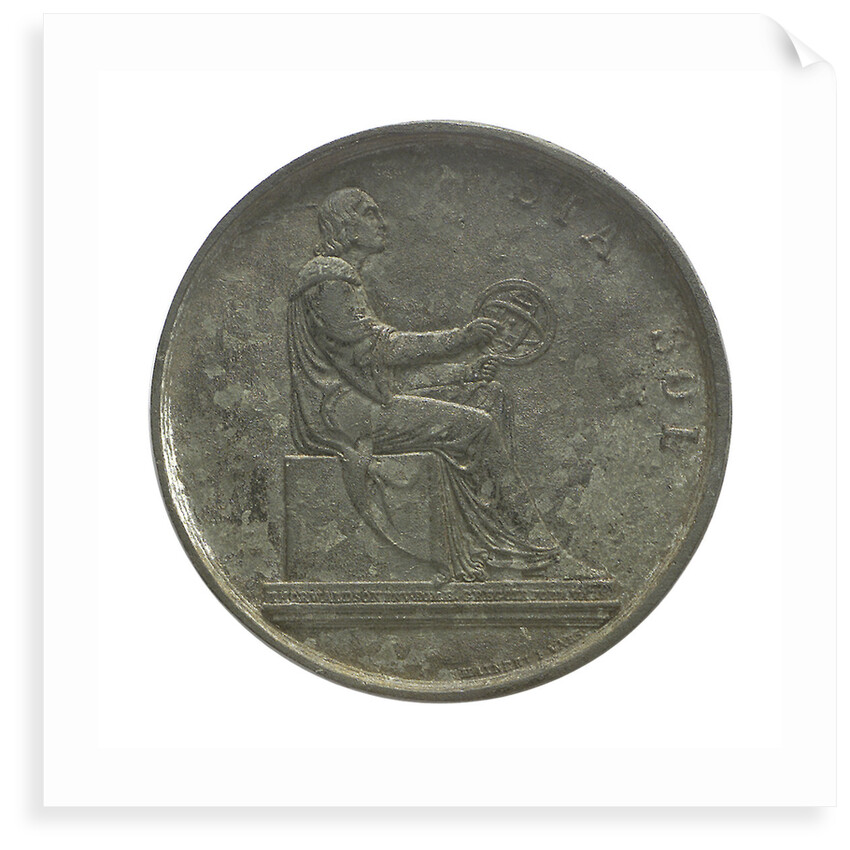 Commemorative medal depicting Nicholas Copernicus (1473-1543); obverse by A. Oleszczynski