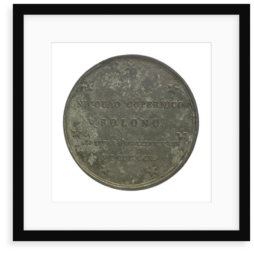 Commemorative medal depicting Nicholas Copernicus (1473-1543); reverse by A. Oleszczynski