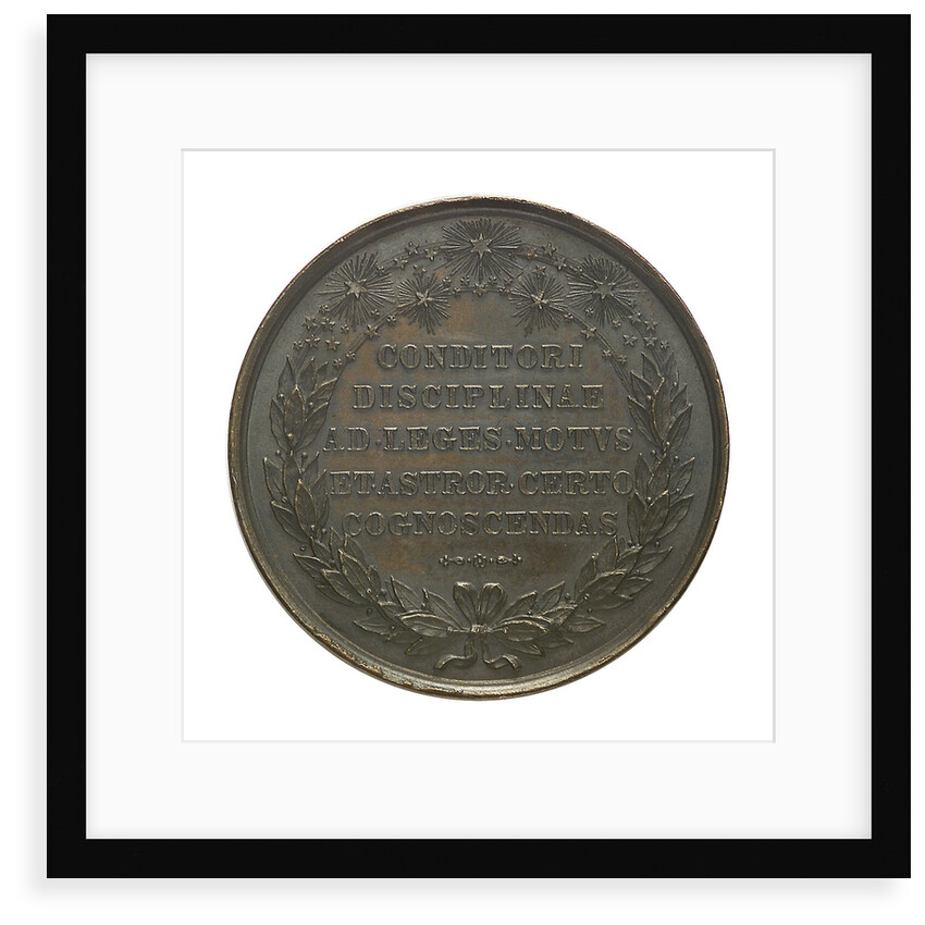 Commemorative medal depicting Galilaeo Galilei (1564-1642); reverse by N. Cerbara
