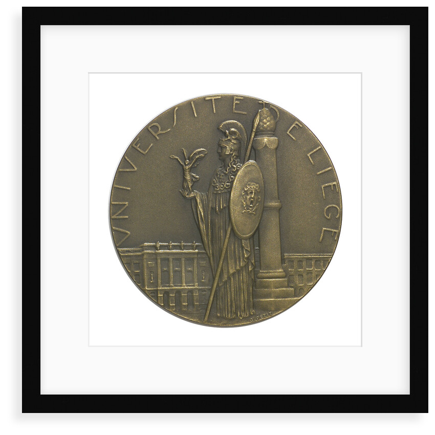 Commemorative medal, University of Liège by G. Petit
