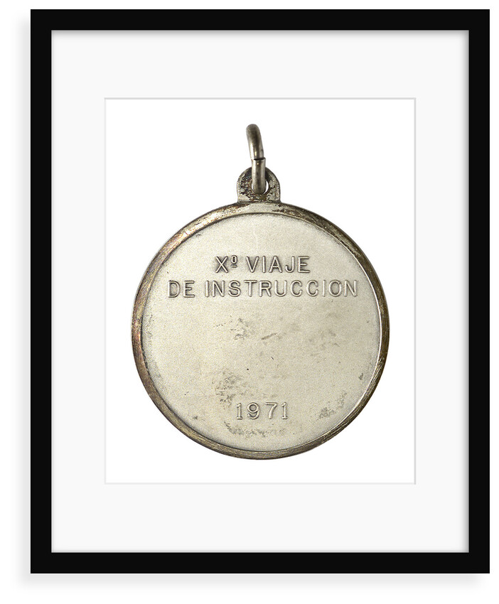 Medal commemorating the Argentinian Training Cruiser 'La Argentina' 10th voyage, 1971; reverse by unknown