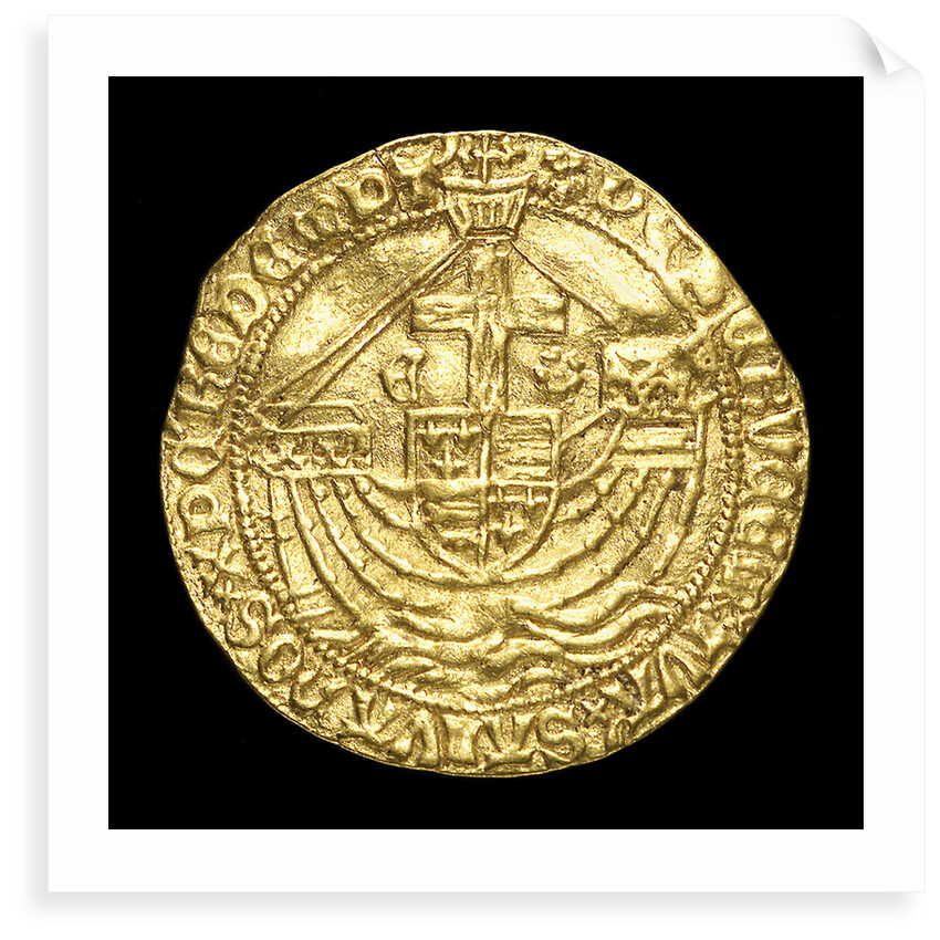 Coin - angel; reverse by unknown