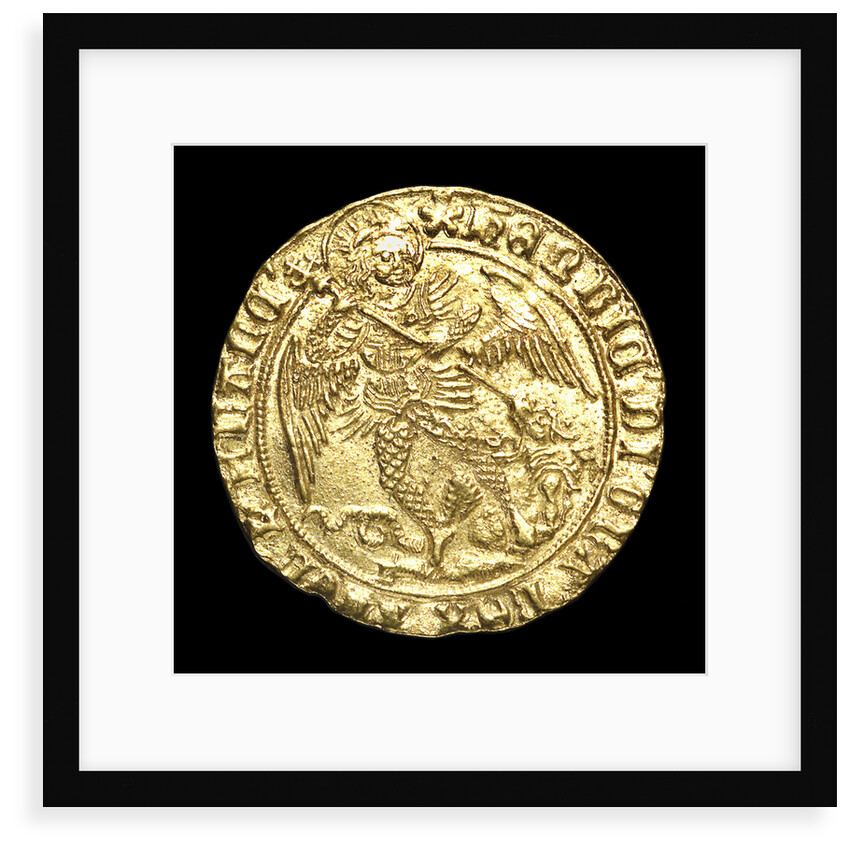 Coin - angel; obverse by Unknown