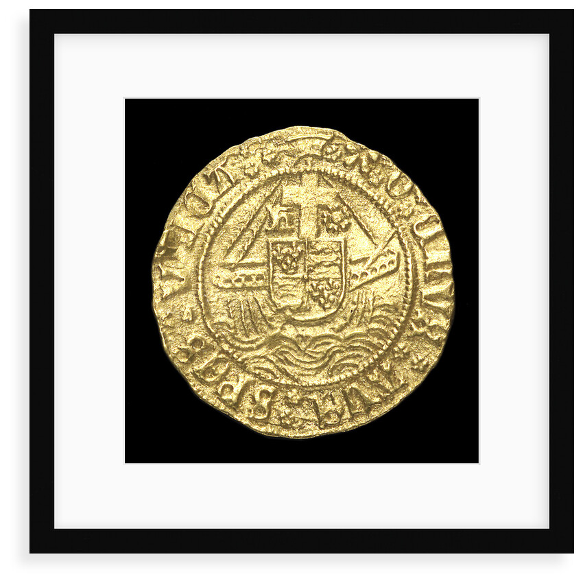 Coin - half-angel; reverse by unknown