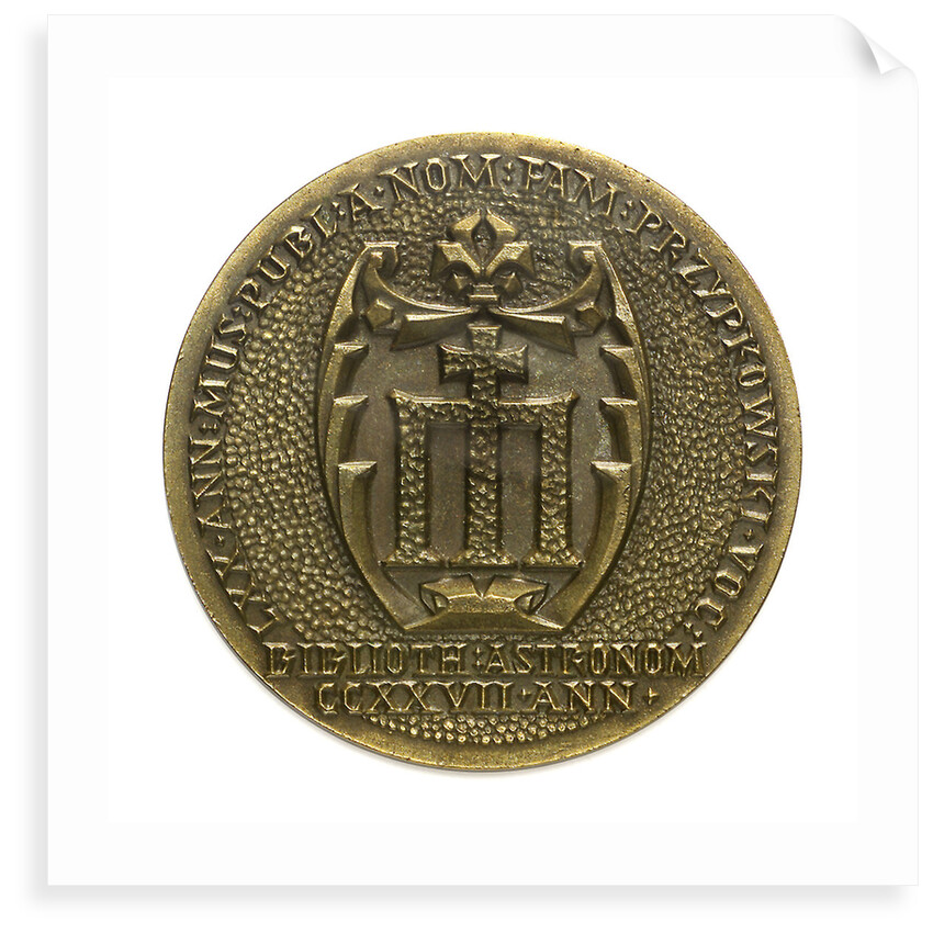 Medal commemorating the 11th International Congress of the History of Science, 1965; obverse by unknown