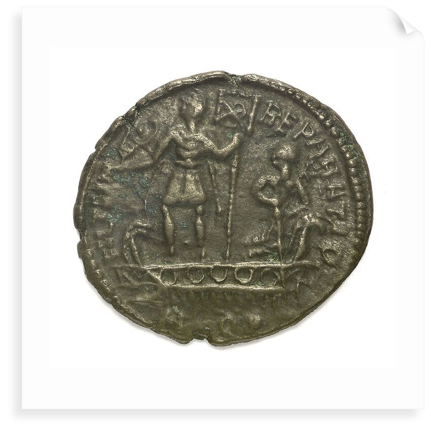 Classical coin - Nummus; reverse by Aquileia Mint