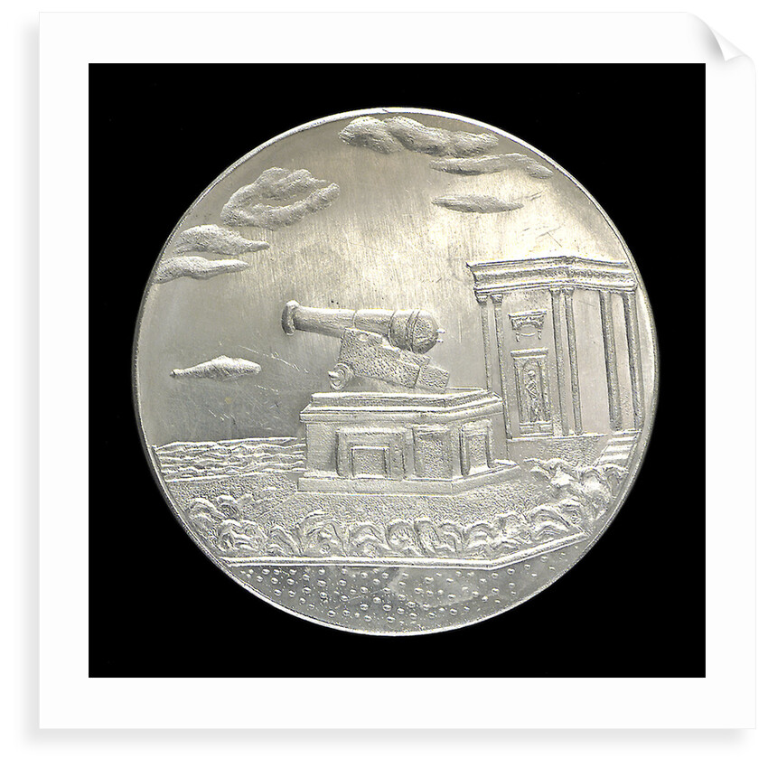 Medal commemorating the capture of HMS 'Tiger' at Odessa, 1854; obverse by unknown