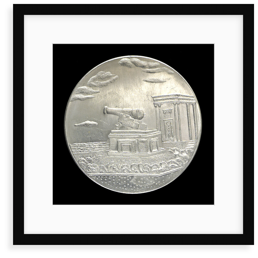 Medal commemorating the capture of HMS 'Tiger' at Odessa, 1854; obverse by unknown