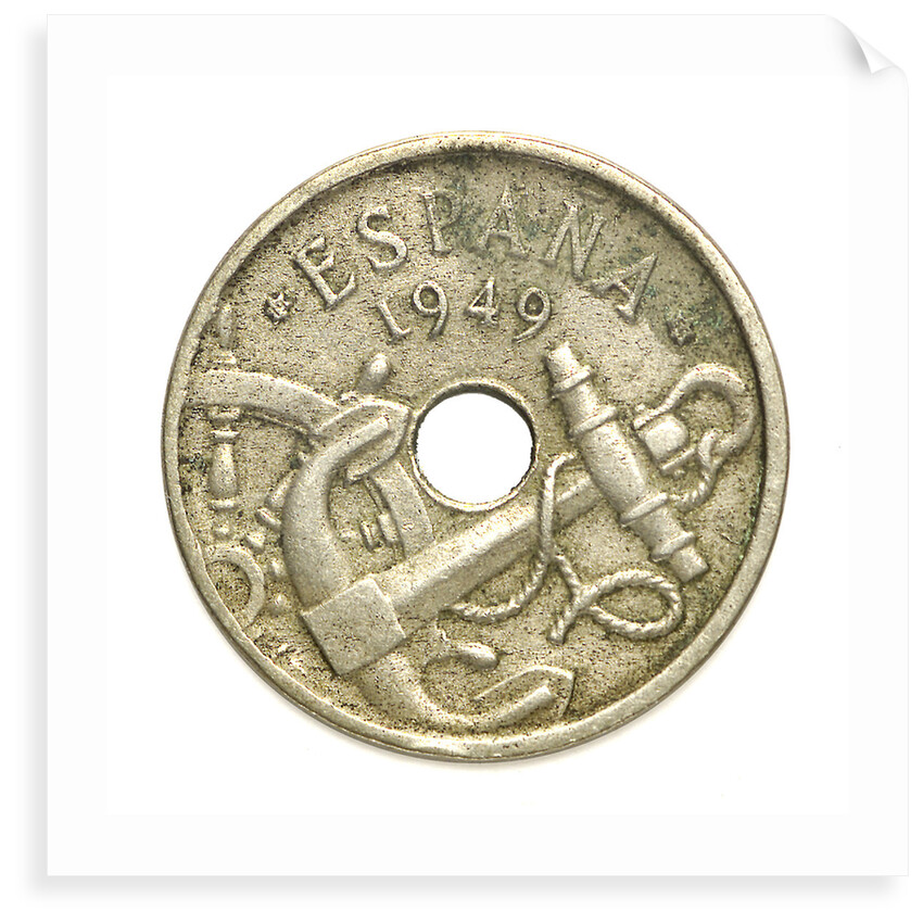 Coin - 50 centimos; obverse by unknown