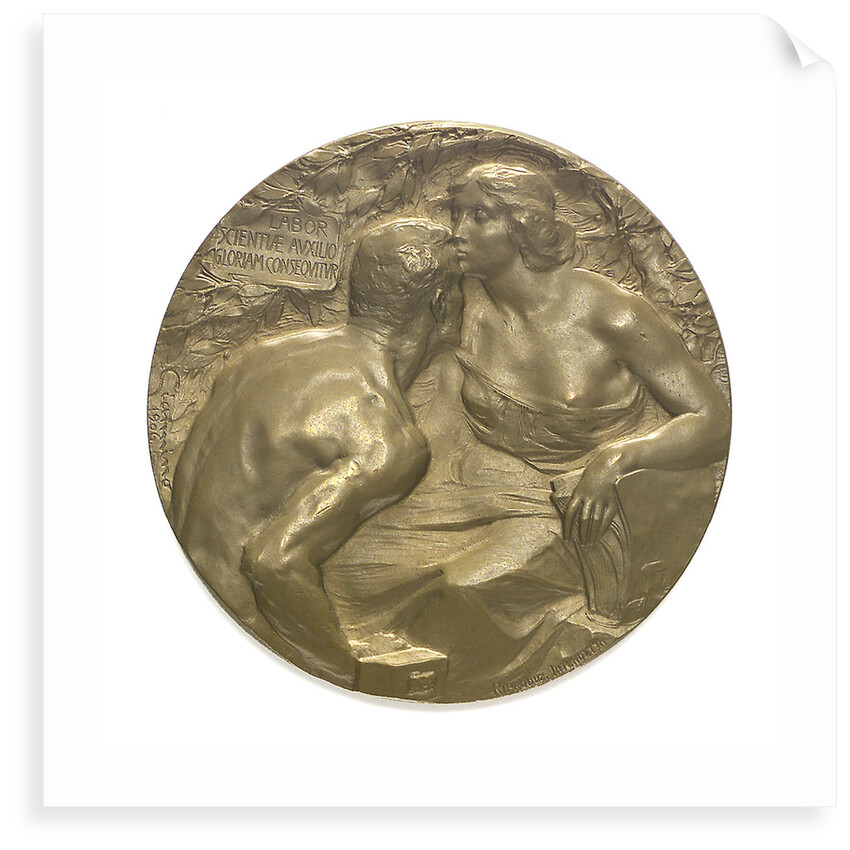 Medal commemorating the Milan International Exhibition, 1906; obverse by S. Johnson