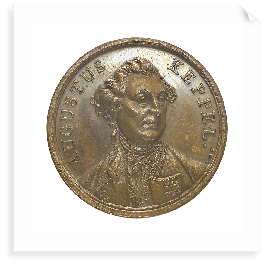 Medal commemorating Admiral Augustus Keppel (1725-1786); obverse by I.H.