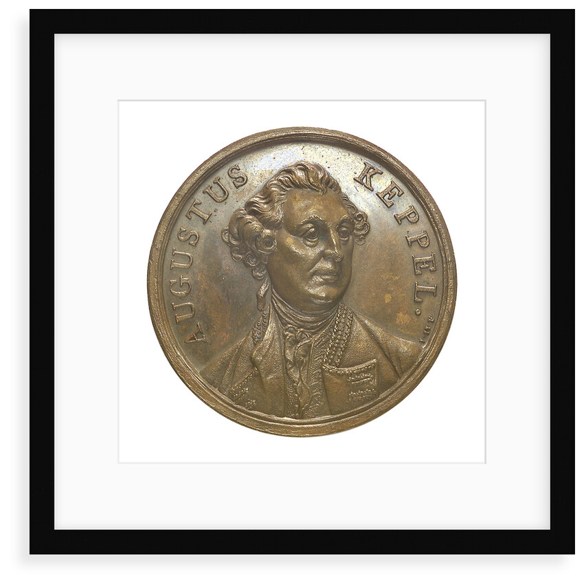 Medal commemorating Admiral Augustus Keppel (1725-1786); obverse by I.H.