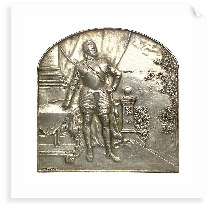 Medal commemorating the Maritime Installations, Brussels; reverse by G. Devreesa
