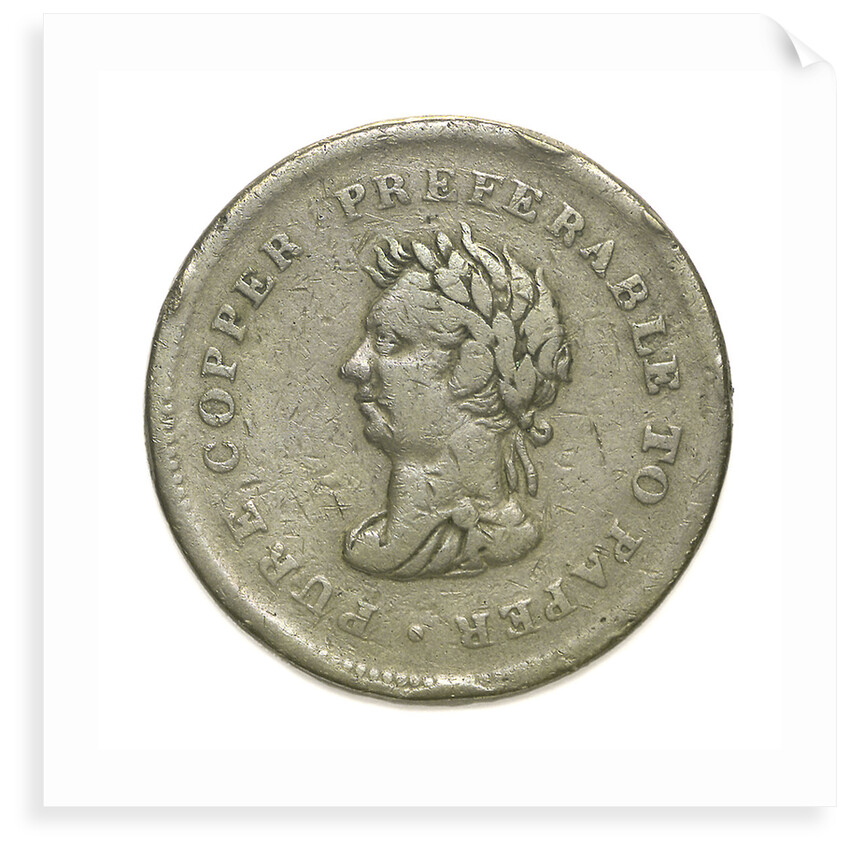 Token commemorating Trade and Navigation; obverse by unknown
