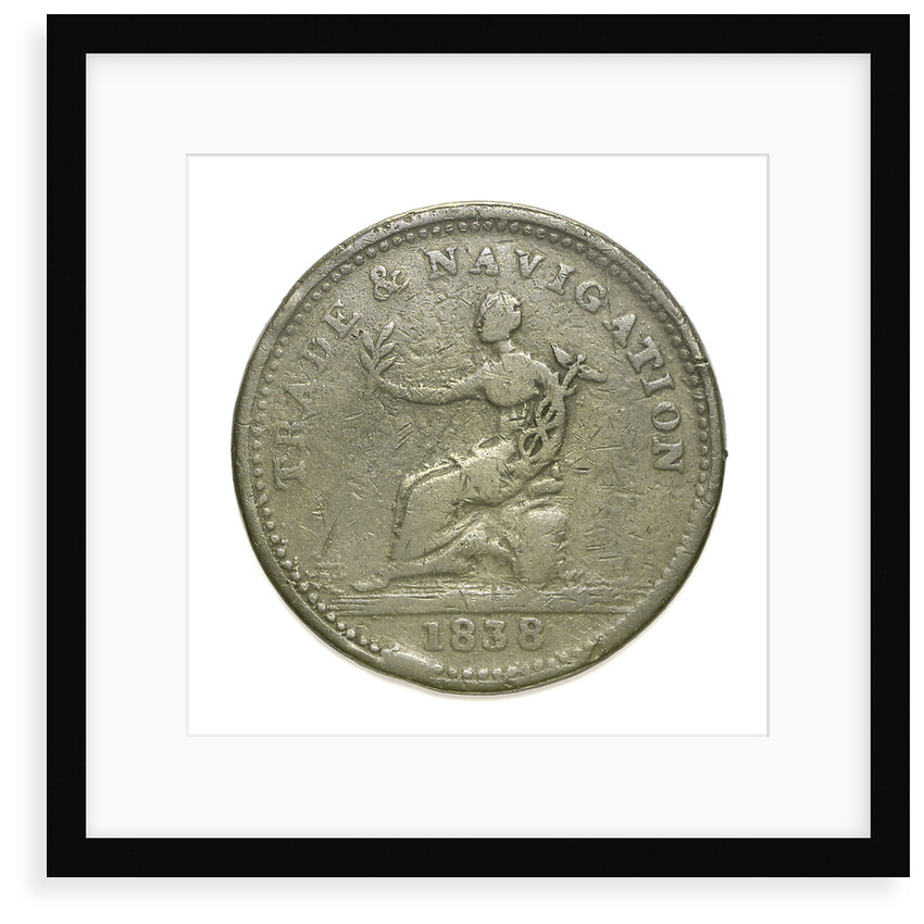 Token commemorating Trade and Navigation; reverse by unknown