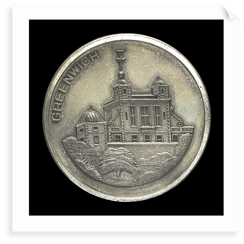 Medal commemorating the Old Royal Observatory, Greenwich; obverse by unknown