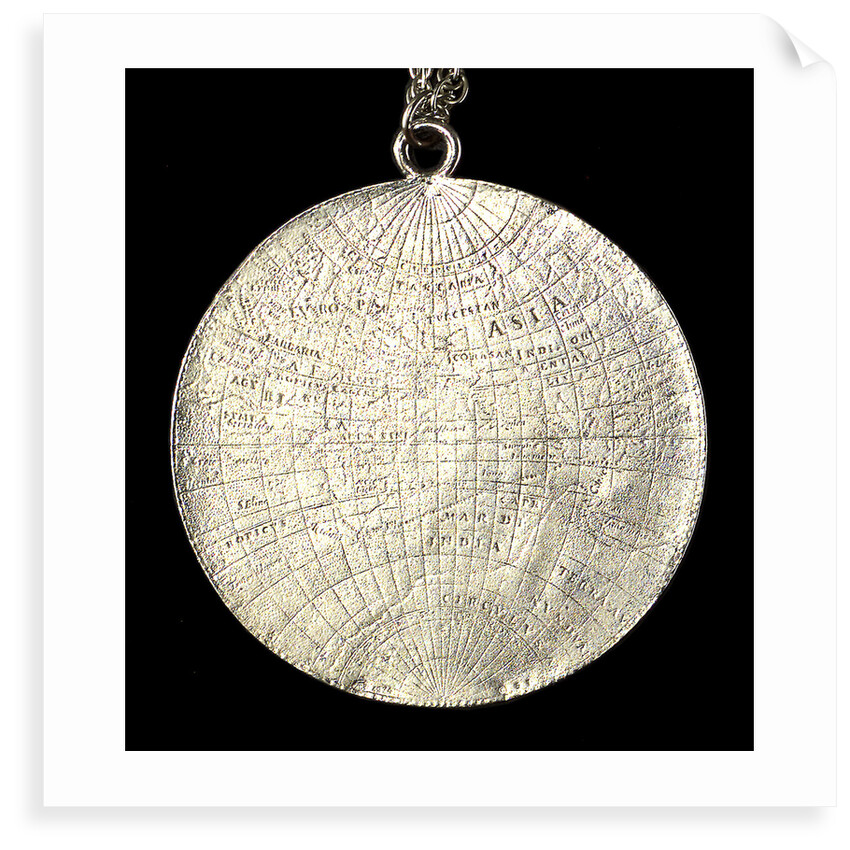 Medal commemorating Drake's voyage, 1577-1580; obverse by Peter Shorer