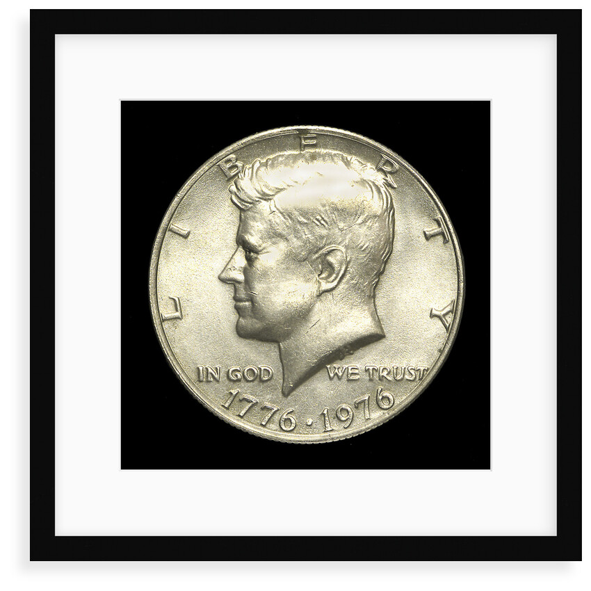 Half-dollar; obverse by unknown