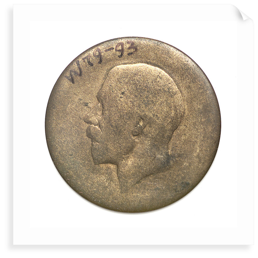 Penny; obverse by unknown