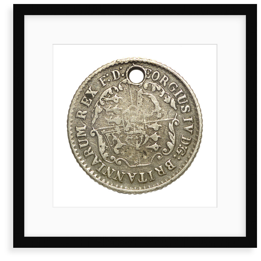 1/16 dollar coin; reverse by unknown