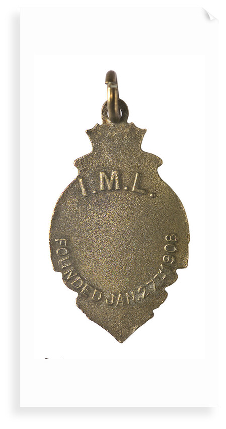 Medal commemorating the Imperial Maritime League; reverse by unknown