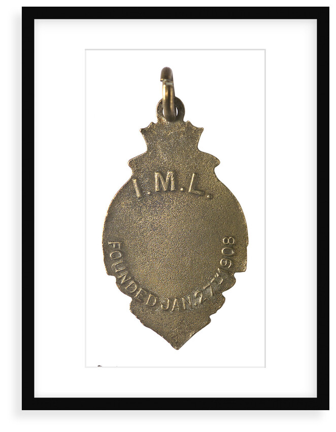 Medal commemorating the Imperial Maritime League; reverse by unknown